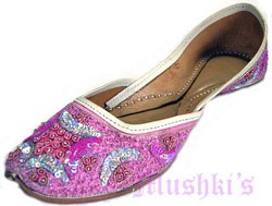 beaded slipper - click here for large view